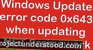Kode Kesalahan Pembaruan Windows 643