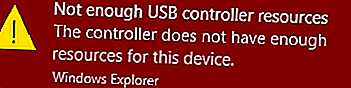 Sumber daya pengontrol USB tidak cukup