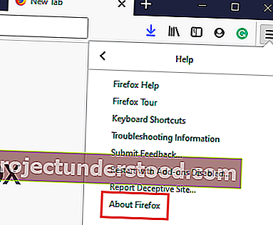 Firefox 정보