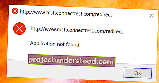 msftconnecttest 리디렉션 오류를 제거하는 방법
