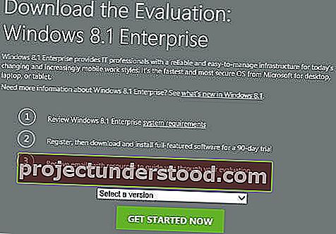تقييم Windows 8.1 Enterprise