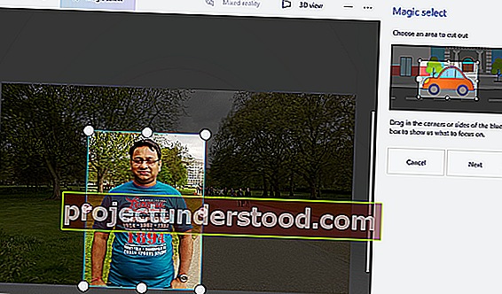 Cara menghapus gambar Background dengan Paint 3D di Windows 10