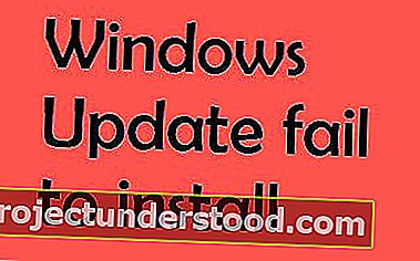 فشل تثبيت Windows Update 