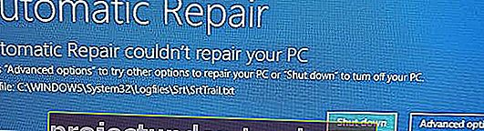 pembaikan automatik tidak dapat membaiki komputer anda