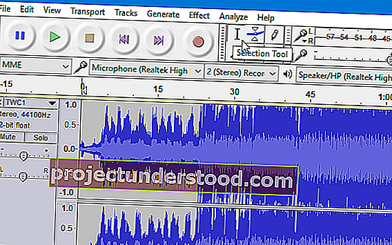 Audacity-4를 사용하여 오디오 파일을 분할하고 병합하는 방법