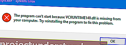 VCRUNTIME140.DLL이 컴퓨터에 없기 때문에 프로그램을 시작할 수 없습니다.
