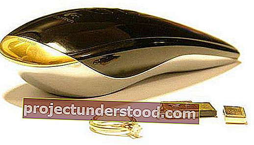 Mouse Laser 3D Logitech Air dalam Kotak Emas