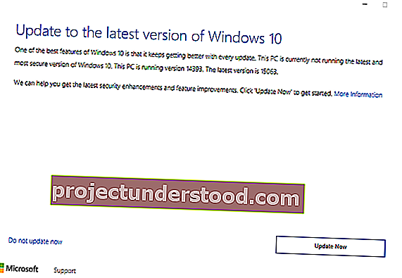 Windows 10 업데이트 도우미를 사용하여 Windows 10 2004 설치