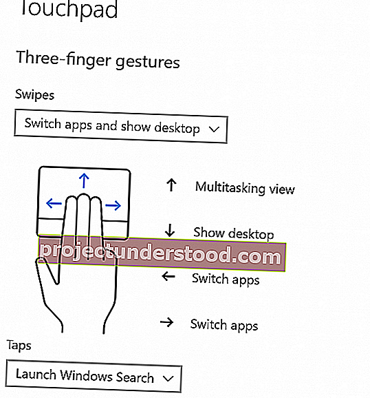 إصلاح إيماءة TouchPad لا تعمل على نظام التشغيل Windows 10