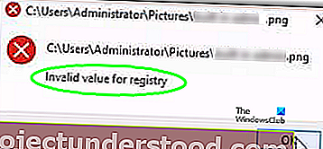 Nilai-untuk-registri tidak valid