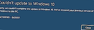 خطأ Windows Update 0xC1900101