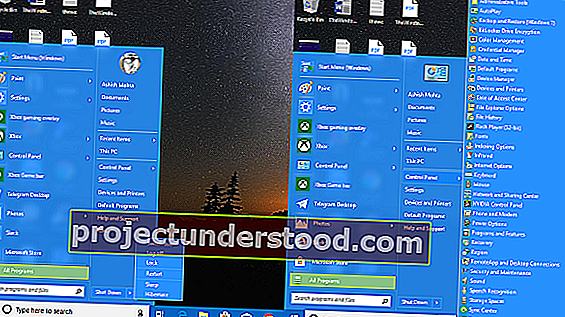 고도로 사용자 정의 할 수있는 오래된 Windows와 유사한 시작 메뉴