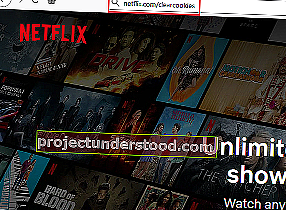 خطأ موقع Netflix